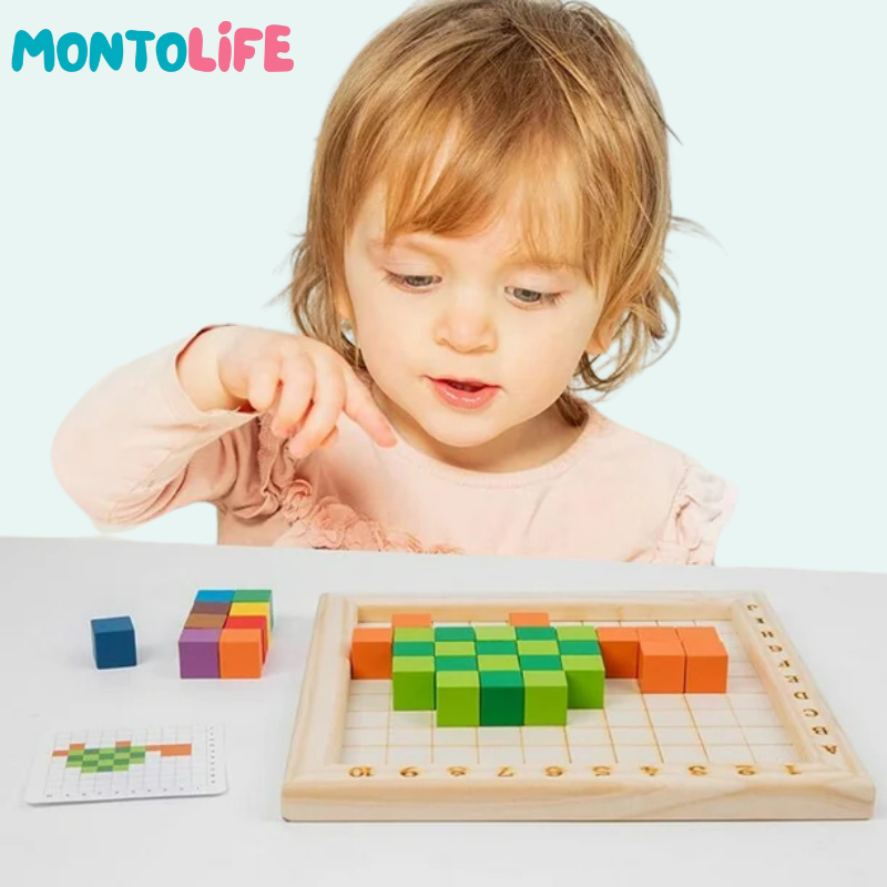 Wooden Art Builder – Hands-On Construction & Imagination Kit for Kids