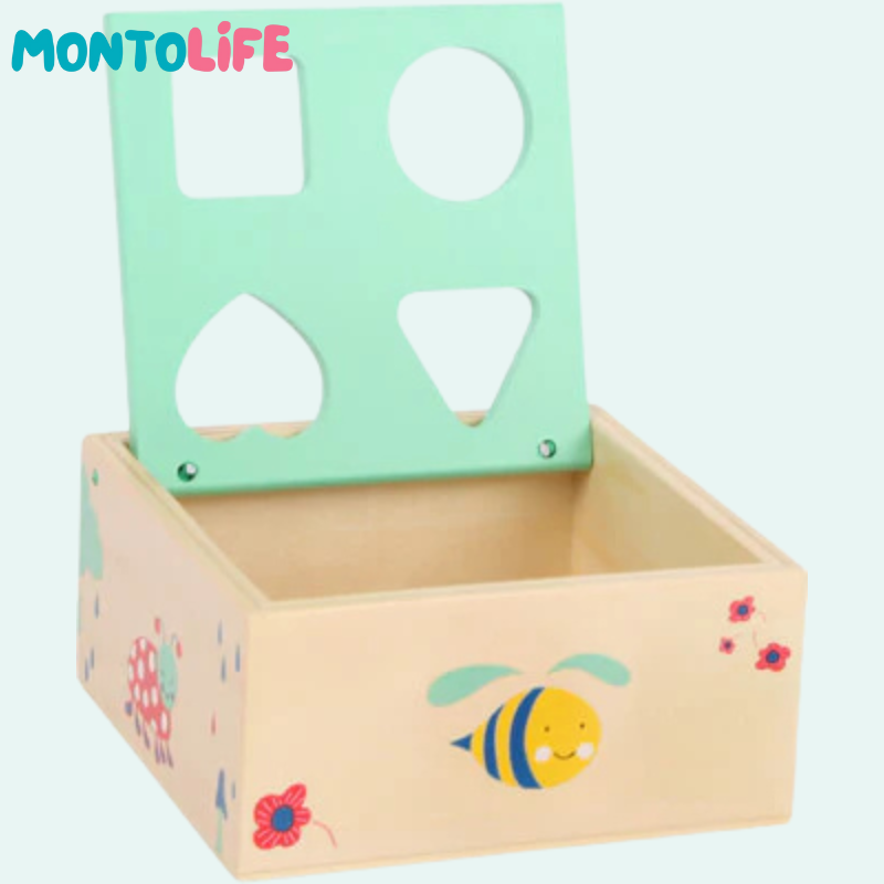 Wooden Shape Sorting Box – FSC Certified Educational Toy