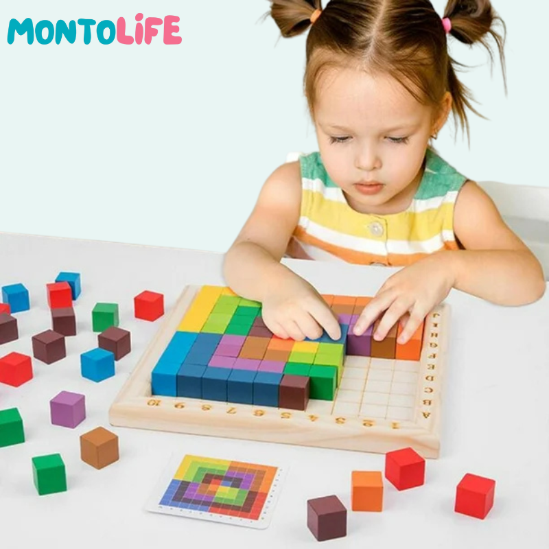 Wooden Art Builder – Hands-On Construction & Imagination Kit for Kids