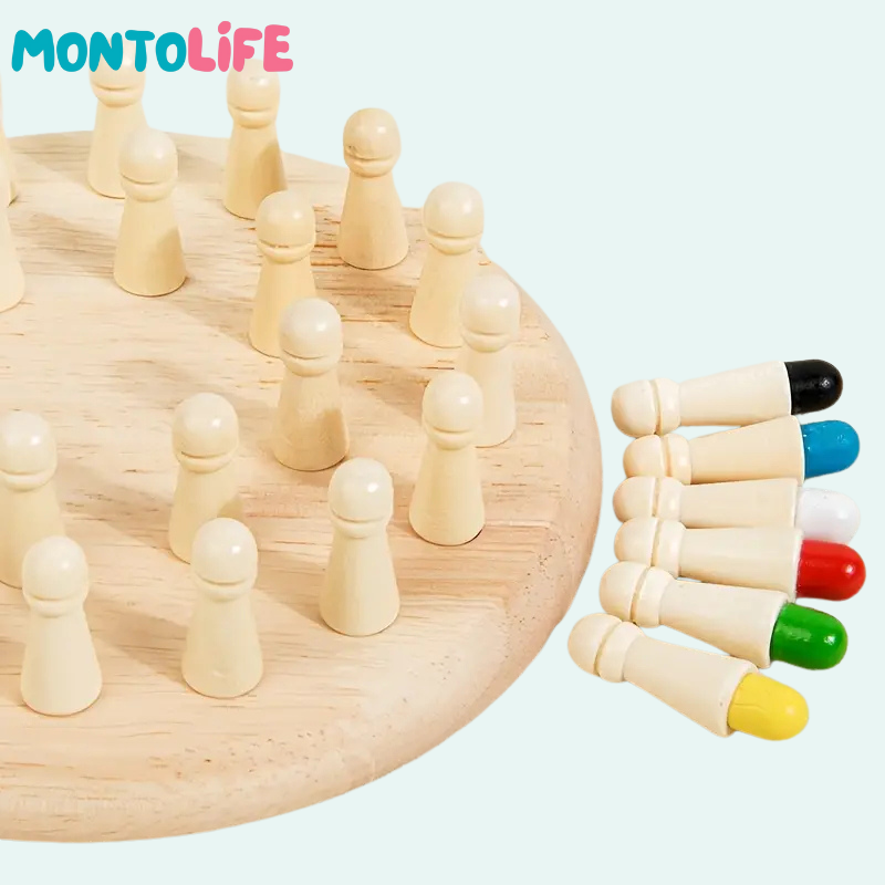 Wooden Memory Match – Boost Concentration & Critical Thinking