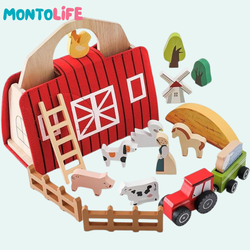 Farm Adventure Set – Portable Learning Playland
