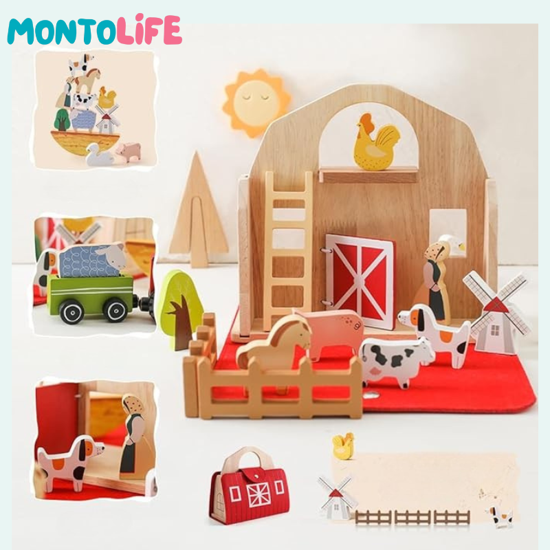 Farm Adventure Set – Portable Learning Playland