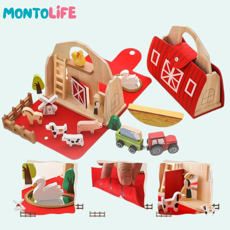 Farm Adventure Set – Portable Learning Playland