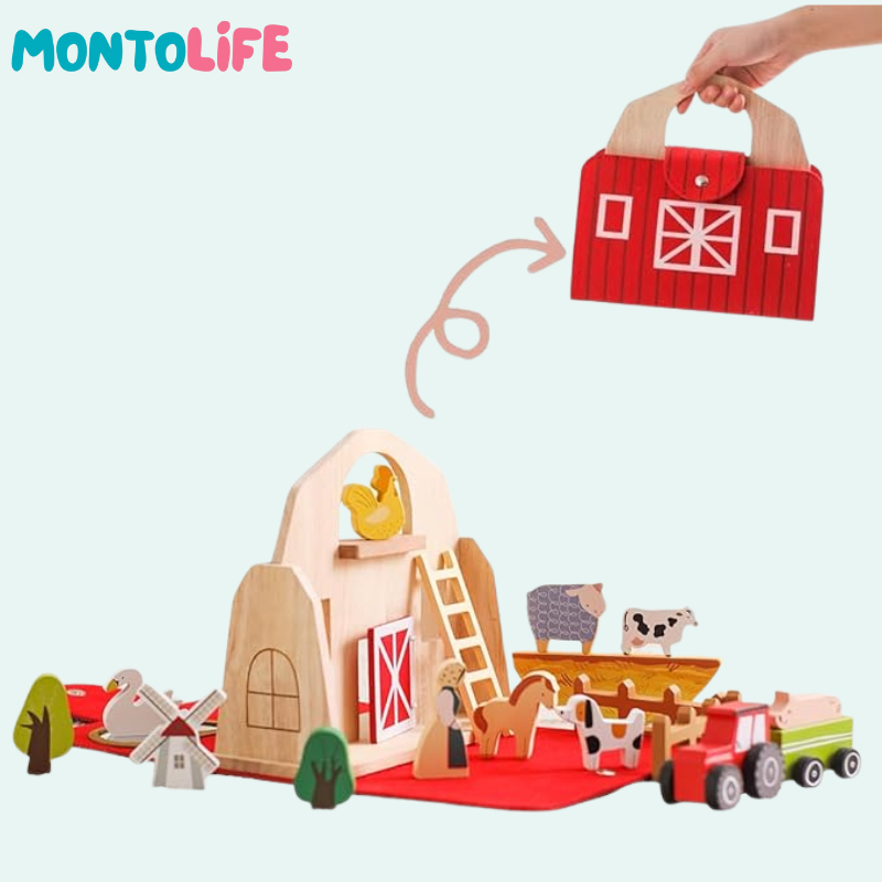 Farm Adventure Set – Portable Learning Playland