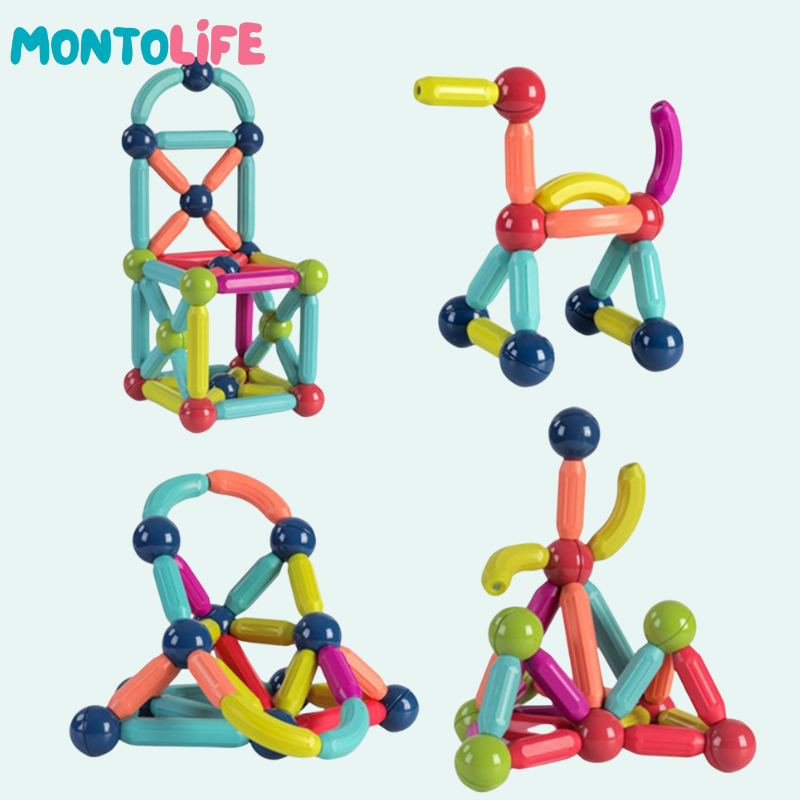 Magnetic Learning Kit – Fun Hands-On STEM Play for Kids