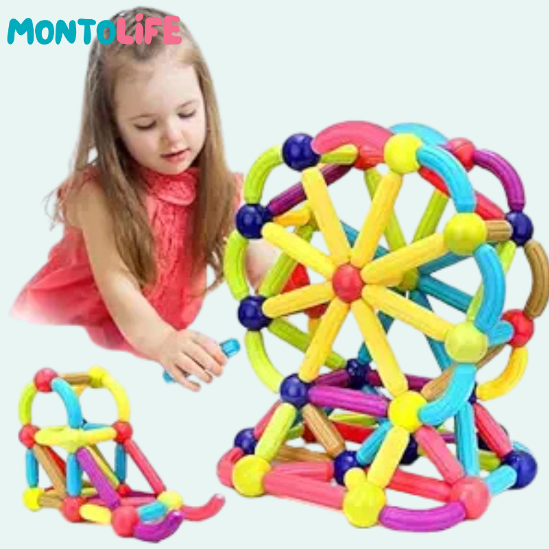Magnetic Learning Kit – Fun Hands-On STEM Play for Kids