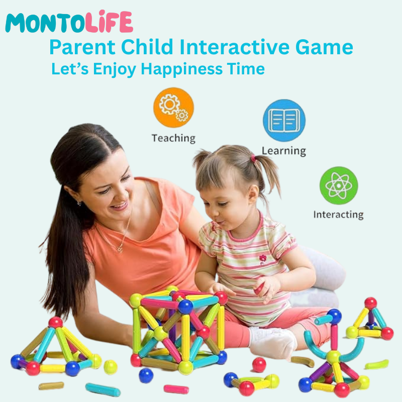Magnetic Learning Kit – Fun Hands-On STEM Play for Kids