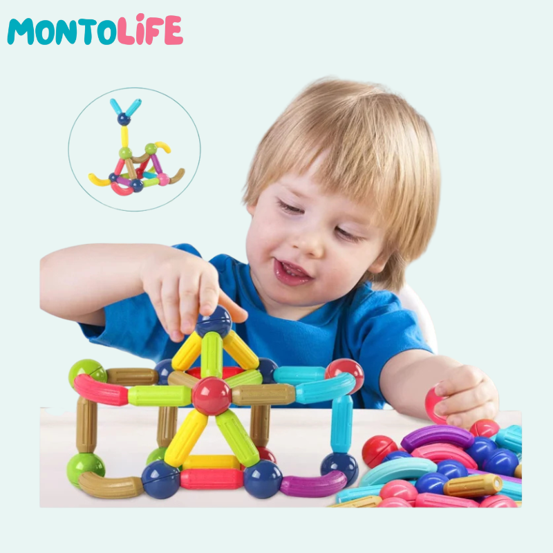 Magnetic Learning Kit – Fun Hands-On STEM Play for Kids