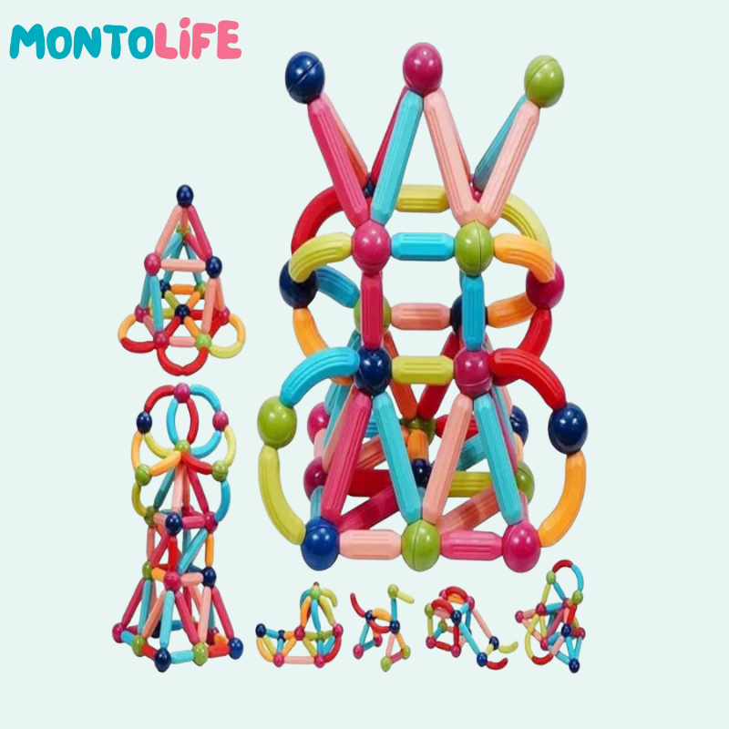Magnetic Learning Kit – Fun Hands-On STEM Play for Kids