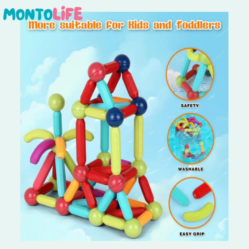 Magnetic Learning Kit – Fun Hands-On STEM Play for Kids