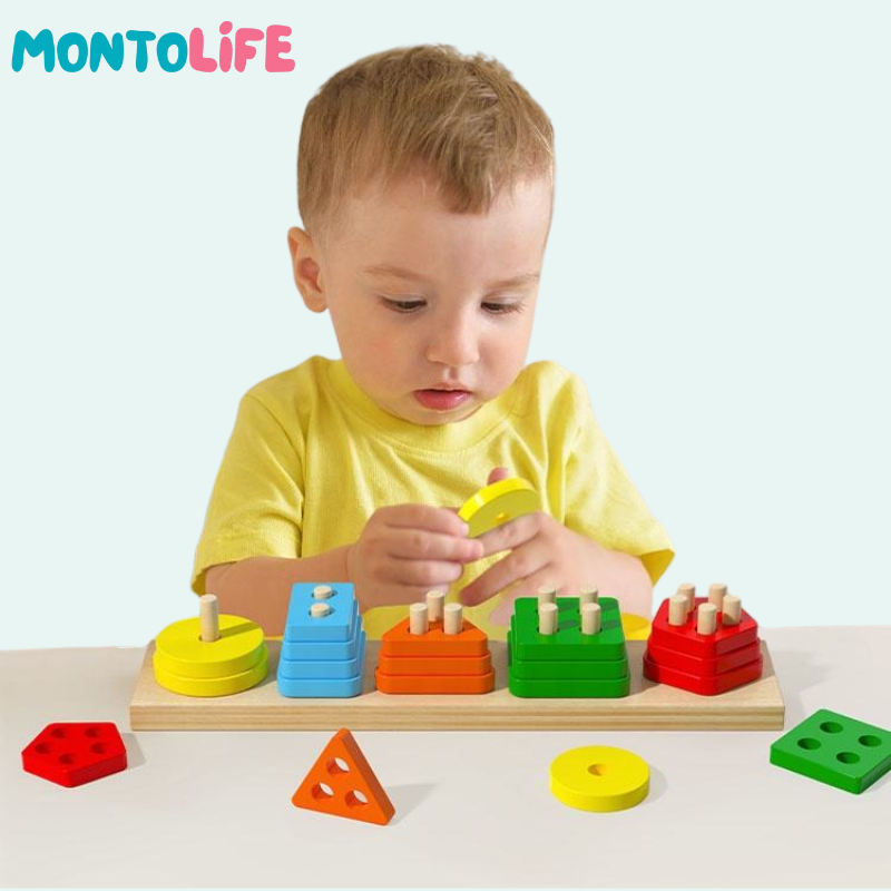Creative Building Blocks – Wooden Educational Construction Set