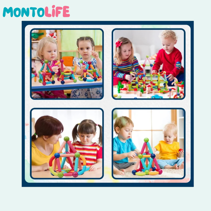 Magnetic Learning Kit – Fun Hands-On STEM Play for Kids
