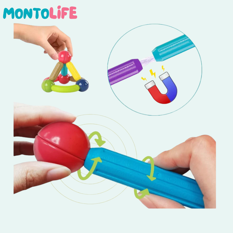 Magnetic Learning Kit – Fun Hands-On STEM Play for Kids