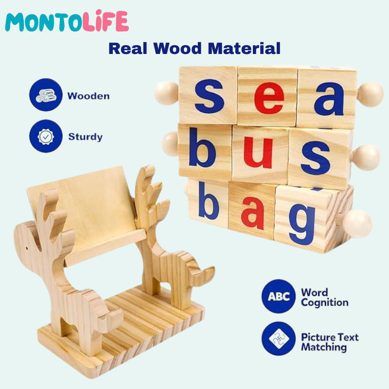 Twist & Learn Set – Interactive Letter Spinner for Spelling Practice
