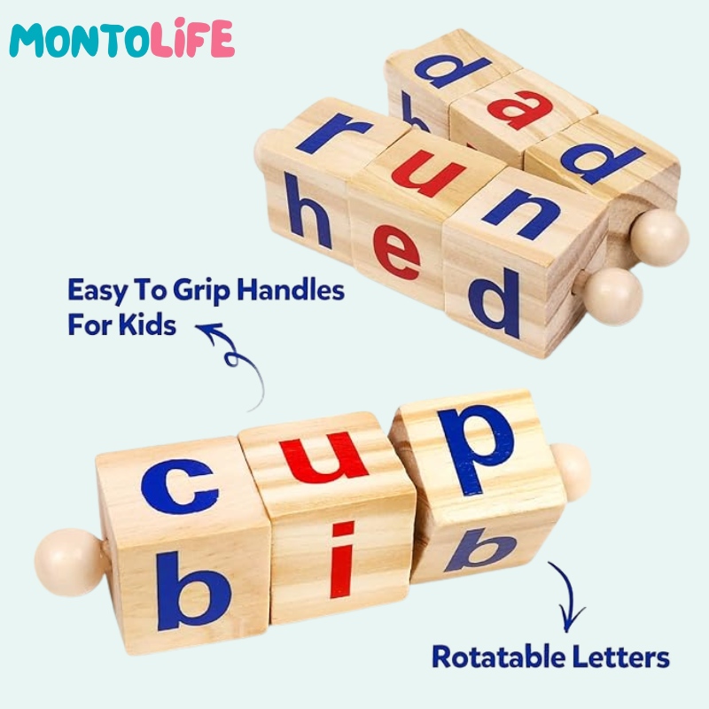 Twist & Learn Set – Interactive Letter Spinner for Spelling Practice