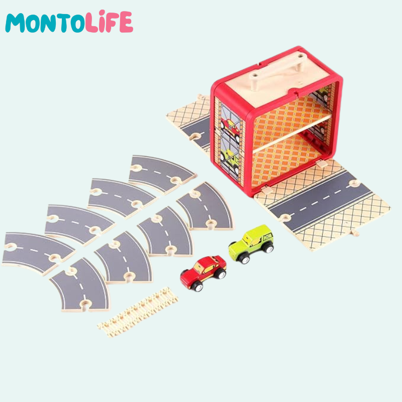 Track Builder Set - Hands-On STEM Learning & Endless Fun for Kids