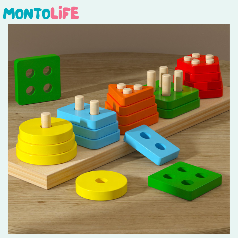 Creative Building Blocks – Wooden Educational Construction Set