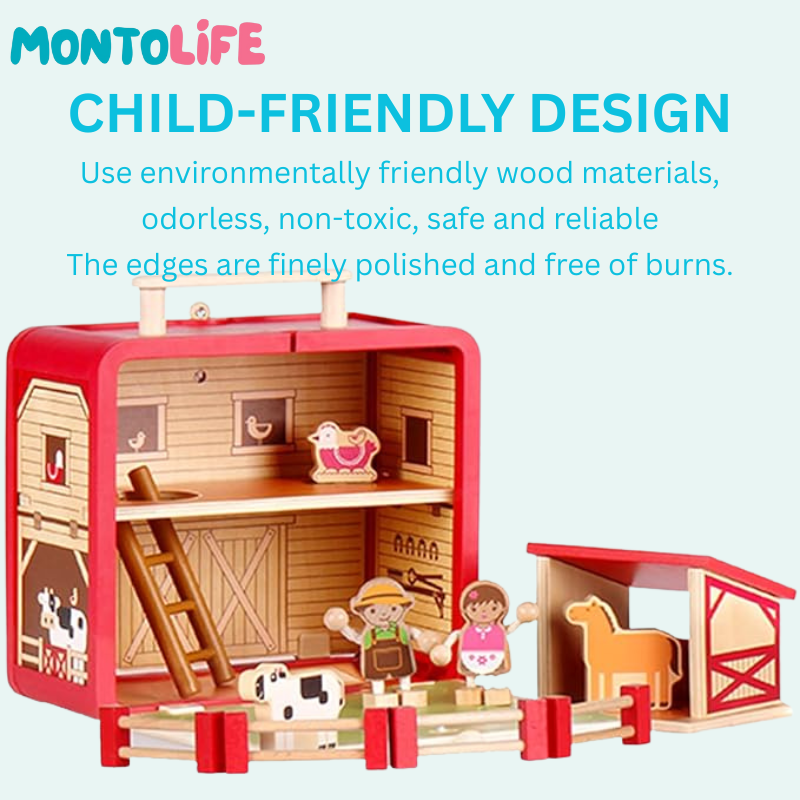 Country Farm Playset – Interactive Educational Toy