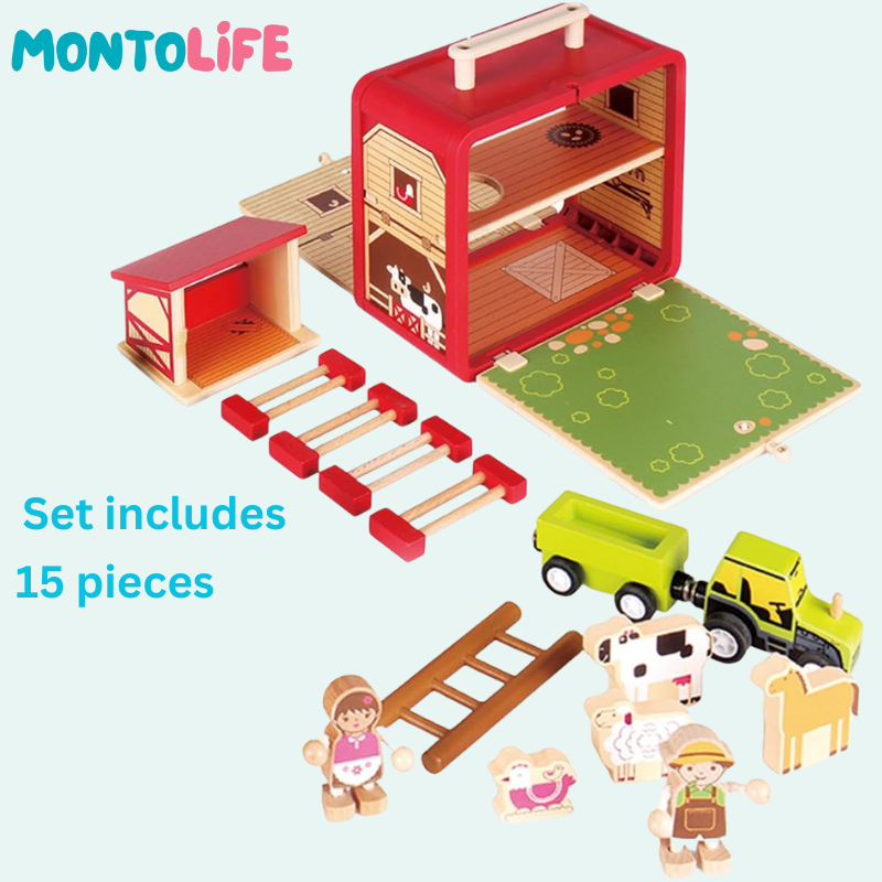 Country Farm Playset – Interactive Educational Toy