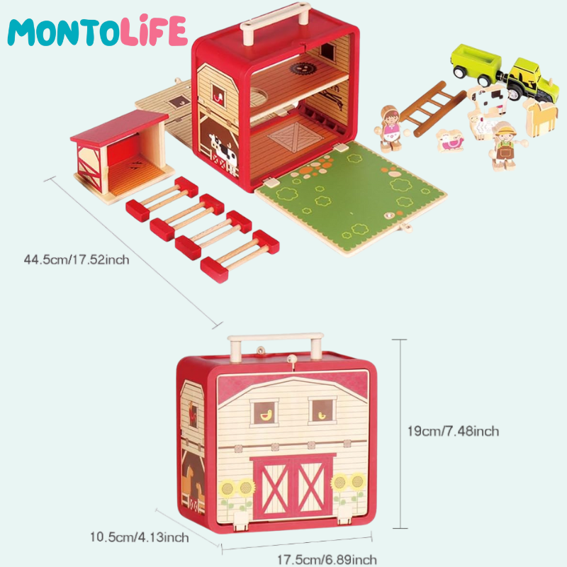 Country Farm Playset – Interactive Educational Toy