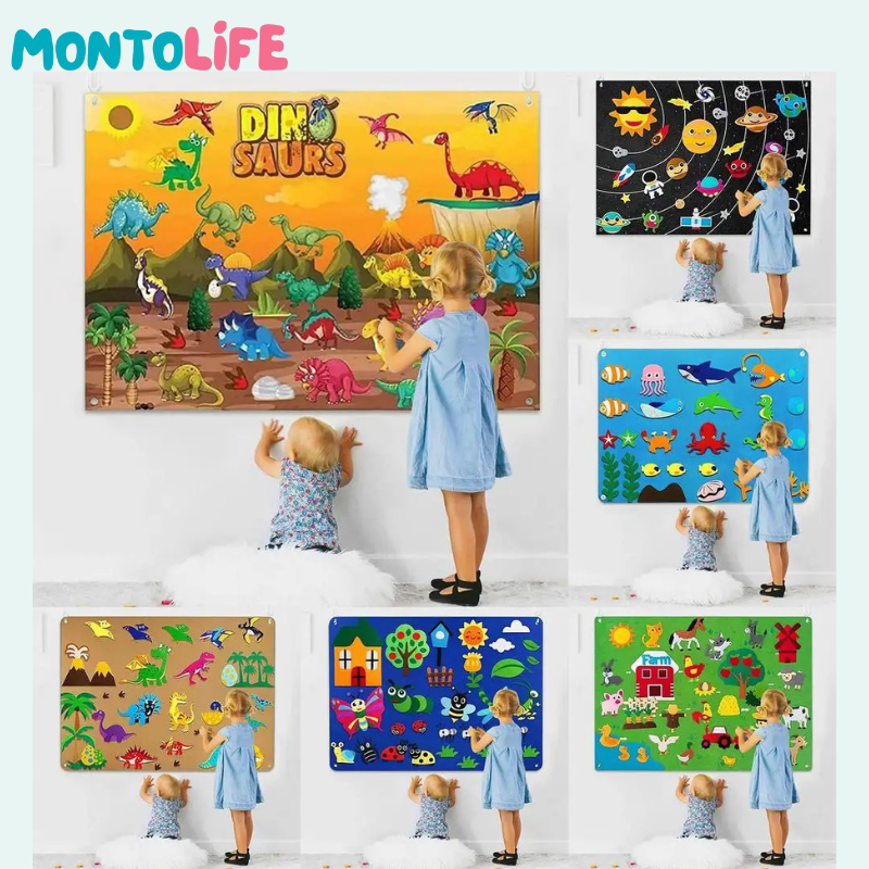 Educational Play Board – Ignite Imagination Through Touch & Storytelling