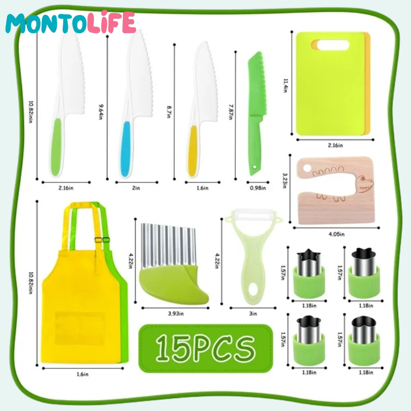 Culinary Kit – Real Kitchen Tools for Kids’ Hands-On Learning