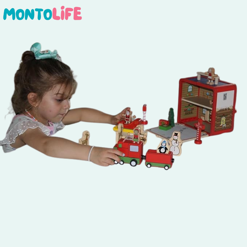 Holiday Workshop Playset – Creative Santa’s Toy Factory for Kids
