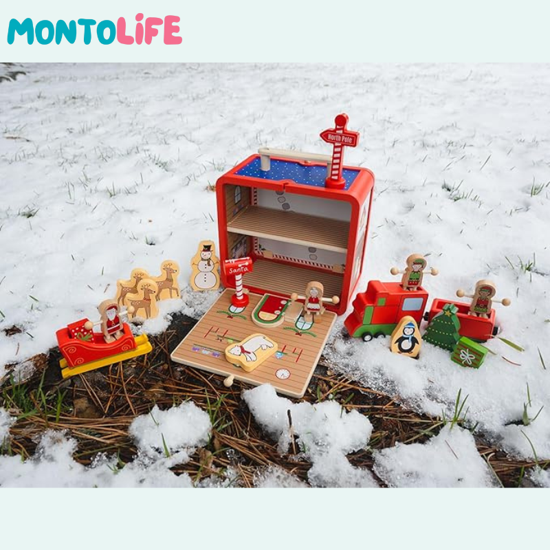 Holiday Workshop Playset – Creative Santa’s Toy Factory for Kids