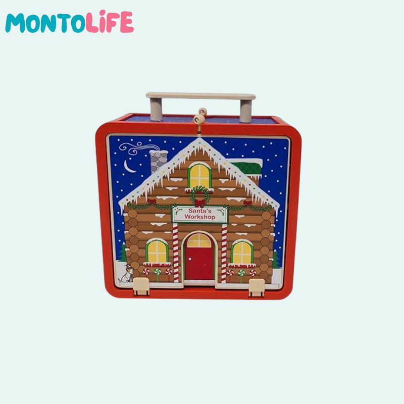 Holiday Workshop Playset – Creative Santa’s Toy Factory for Kids