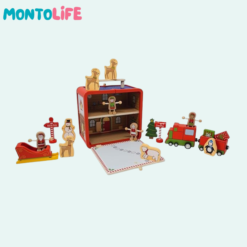 Holiday Workshop Playset – Creative Santa’s Toy Factory for Kids