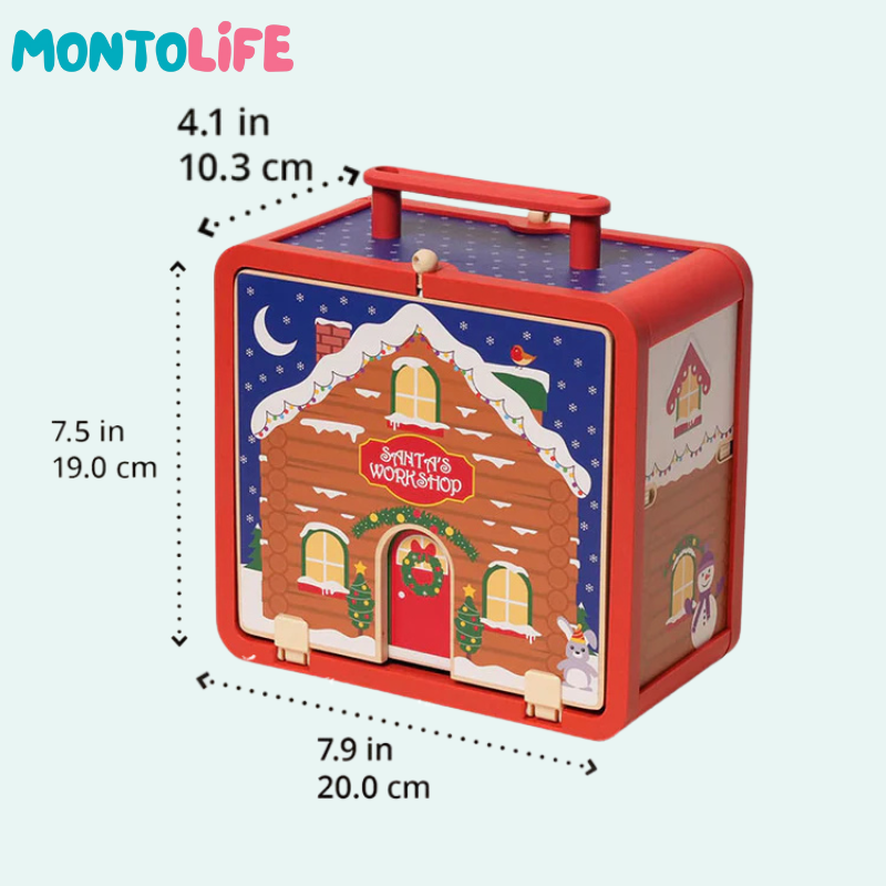 Holiday Workshop Playset – Creative Santa’s Toy Factory for Kids