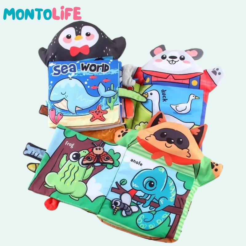 Soft Cloth Book - Touch, Crinkle & Explore
