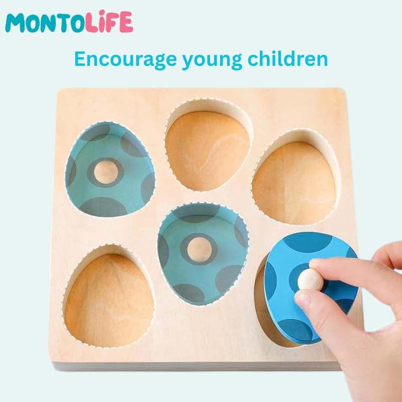 Dinosaur Egg Matching Game – Interactive STEM Learning & Sorting Toy