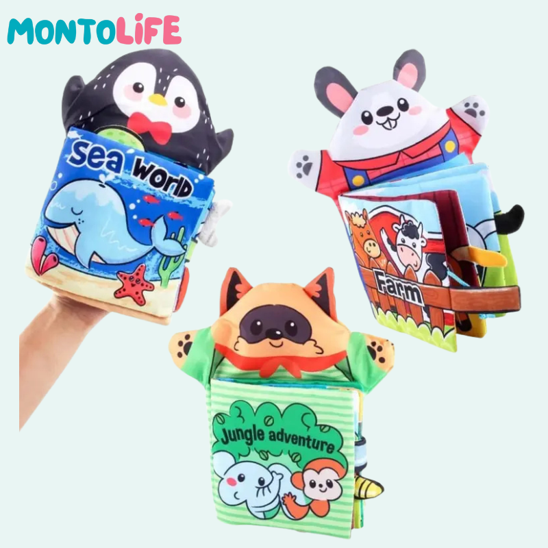 Soft Cloth Book - Touch, Crinkle & Explore