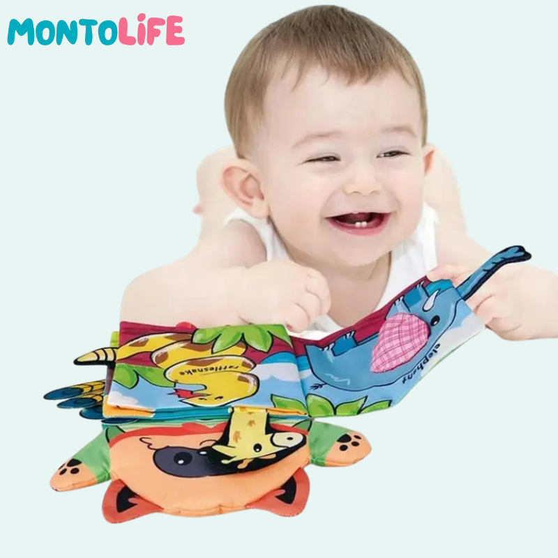 Soft Cloth Book - Touch, Crinkle & Explore