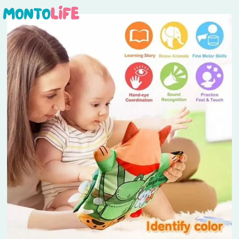 Soft Cloth Book - Touch, Crinkle & Explore
