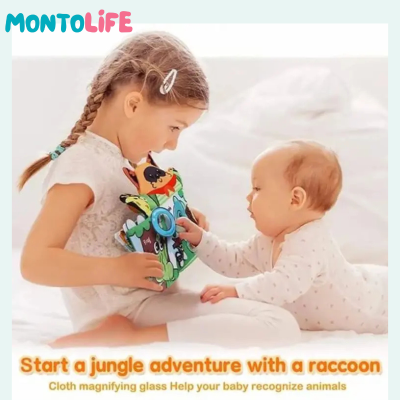 Soft Cloth Book - Touch, Crinkle & Explore