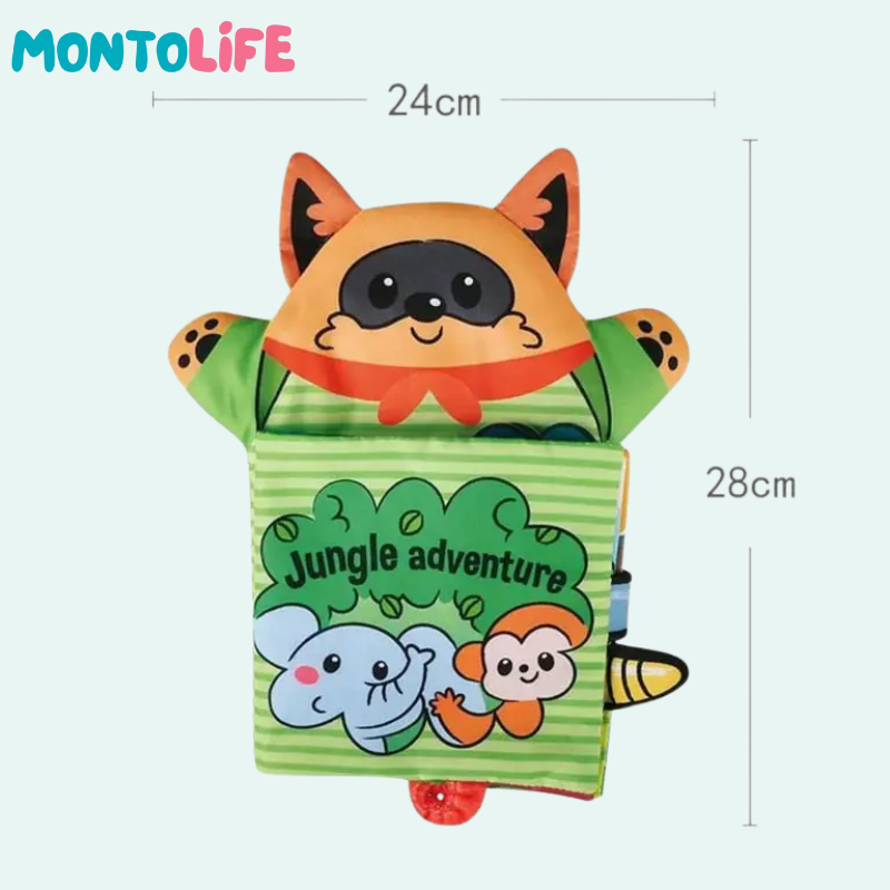 Soft Cloth Book - Touch, Crinkle & Explore