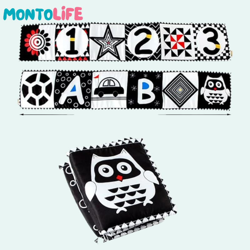 Visual Discovery Book – Contrast Play for Early Development
