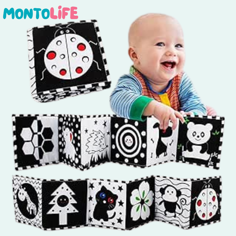 Visual Discovery Book – Contrast Play for Early Development
