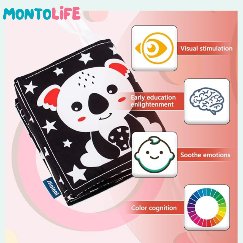Visual Discovery Book – Contrast Play for Early Development