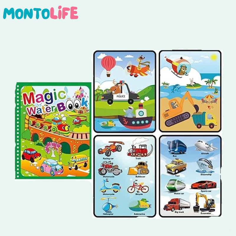 Reusable Activity Book – Mess-Free Learning Fun for Kids