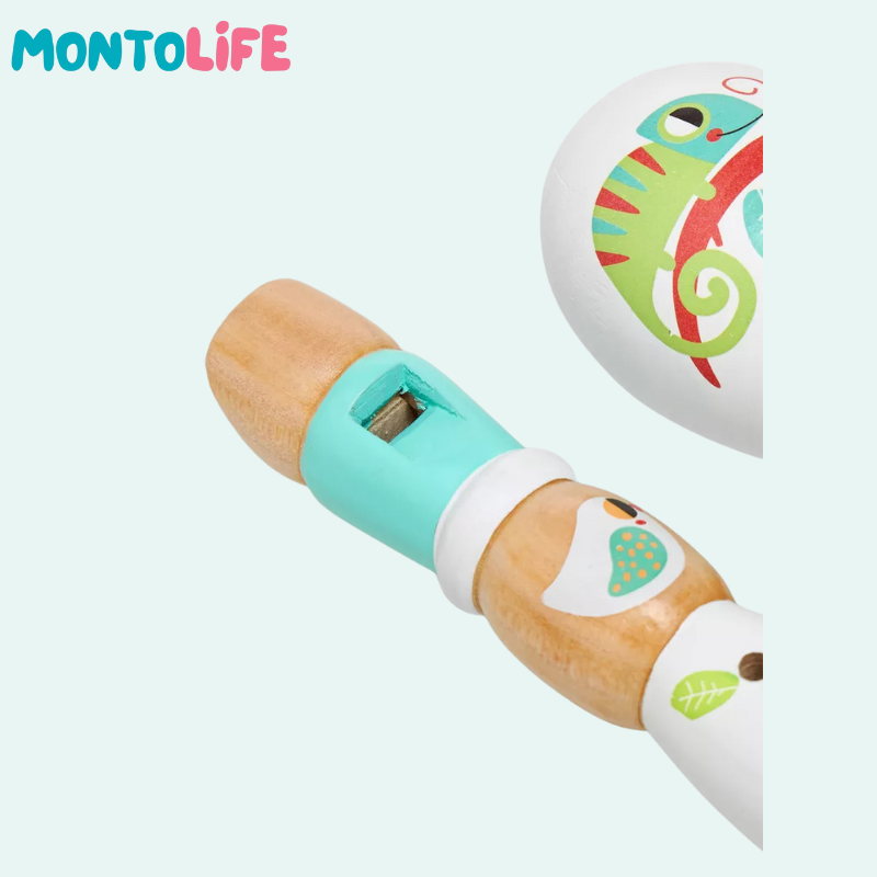 Wooden Music Set – Educational Musical Toy for Toddlers & Kids