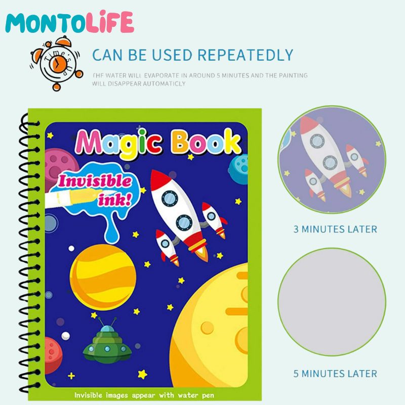 Reusable Activity Book – Mess-Free Learning Fun for Kids