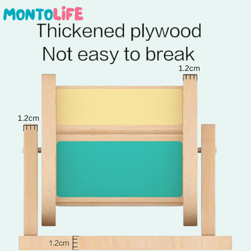 Rotating Sensory Drum – Wooden Early Learning & Development Toy