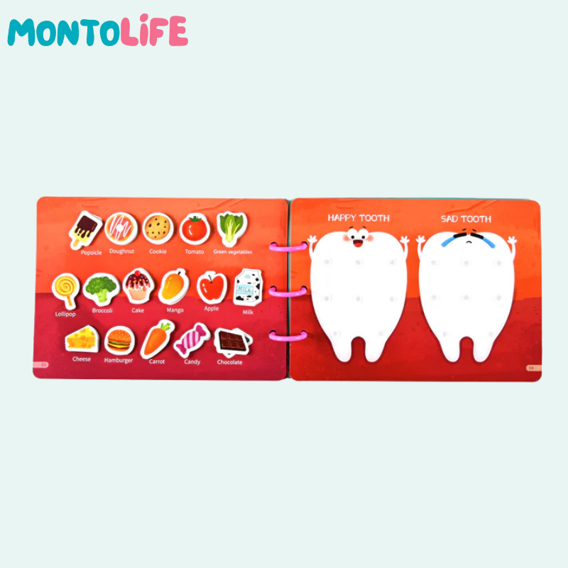 Interactive Sticker Learning Book - Hands-On Skill Building for Little Minds