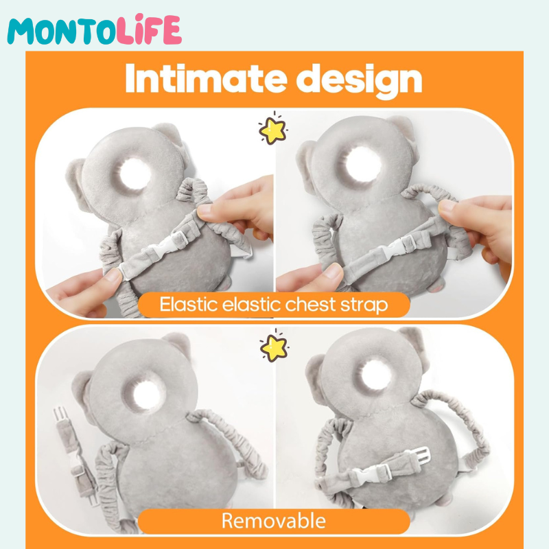 Infant Safety Companion – Soft Protective Pillow for Baby Head Support