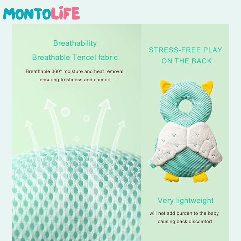 Infant Safety Companion – Soft Protective Pillow for Baby Head Support