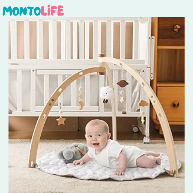 Sensory Play Mat – Soft Developmental Floor Gym for Babies