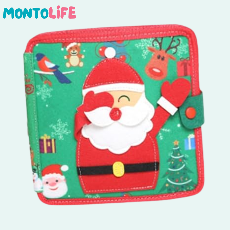 Santa’s Soft Storyland – Cloth Book for Magical Holiday Learning